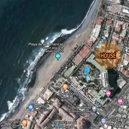 아파트 Stunning Aparment In Front Of Las Americas Beach